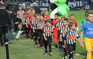 Nos U9 au stade Raymond Kopa!