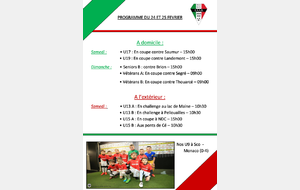 Programme du week-end