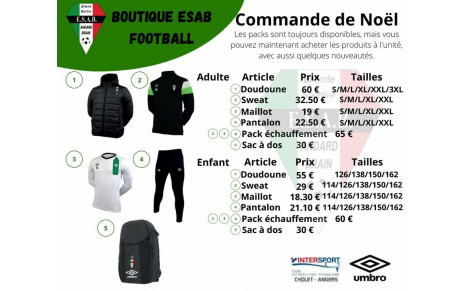 Commande de Noël 