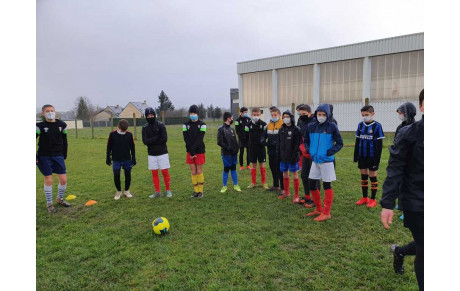 U15 : ENTRAINEMENT DU SAMEDI MATIN