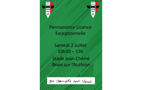 Permanence Exceptionnelle 