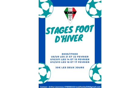 Stages d'hiver
