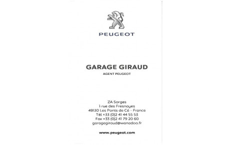 Garage Peugeot 
